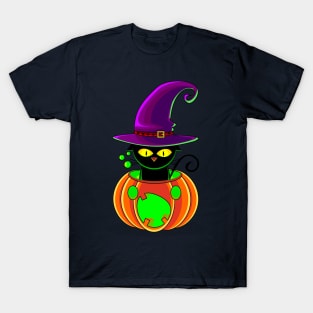 Halloween Cat T-Shirt